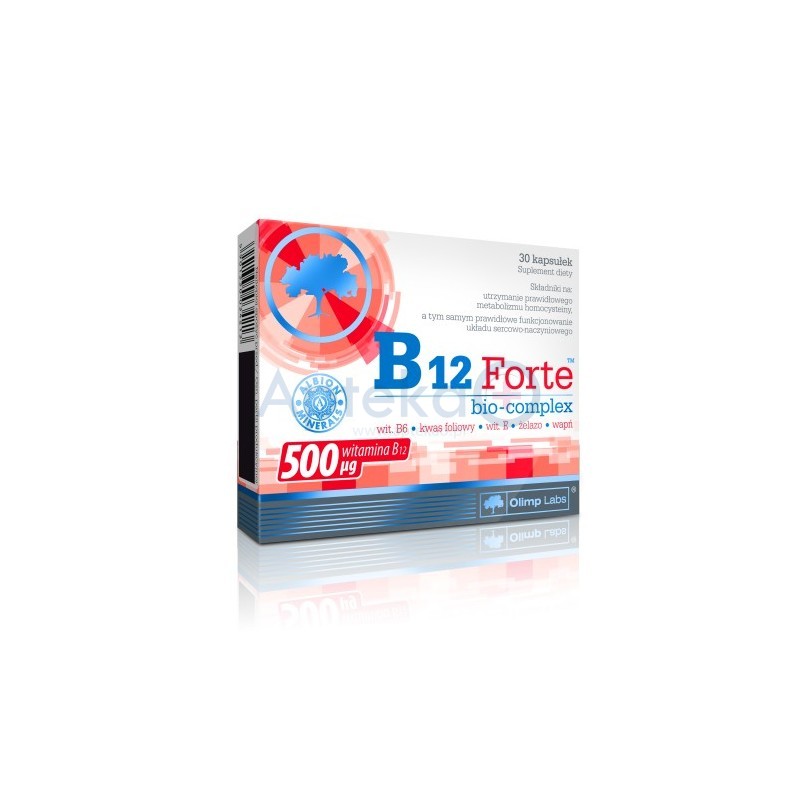 B12 Forte Bio-Complex kapsułki 30 kaps.