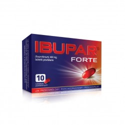 Ibupar Forte 400mg tabletki 10 tabl.