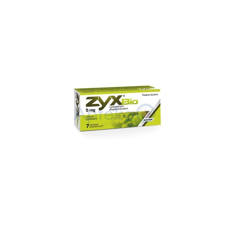 ZYX Bio 5 mg tabletki powlekane 7 tabl.