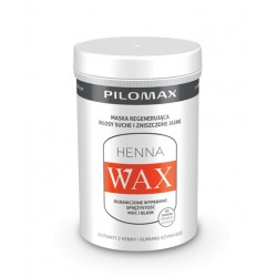 Pilomax HENNA WAX maska regenerująca włosy suche i zniszczone jasne 480 g