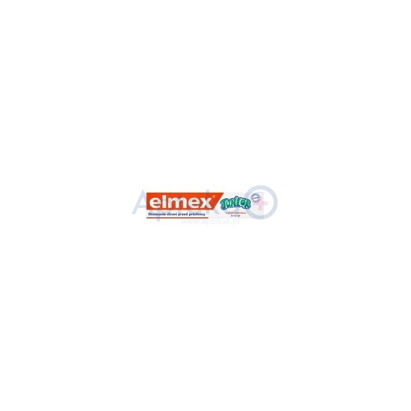 Elmex Junior pasta do zębów 6-12 lat 75 ml