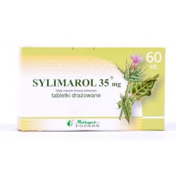 Sylimarol 70 mg tabletki drażowane 30 tabl.