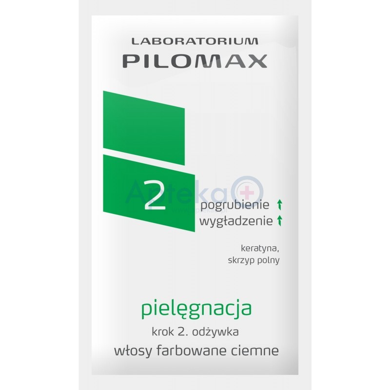 Pilomax pielęgnacja krok 2. odżywka włosy farbowane ciemne 7 ml