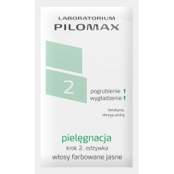 Pilomax pielęgnacja krok 2. odżywka włosy farbowane jasne 7 ml