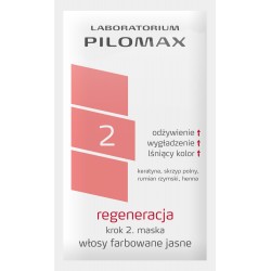 Pilomax regeneracja krok 2. maska włosy farbowane jasne 7 ml