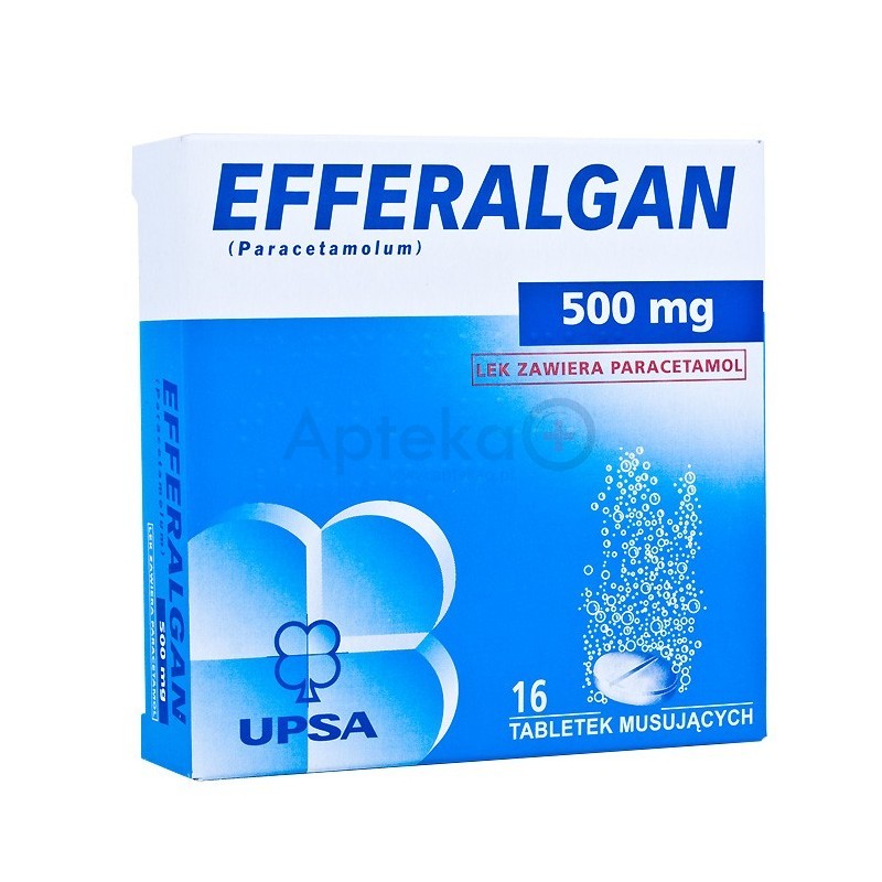 Efferalgan 500 MG tabletki musujące 16 tabl.