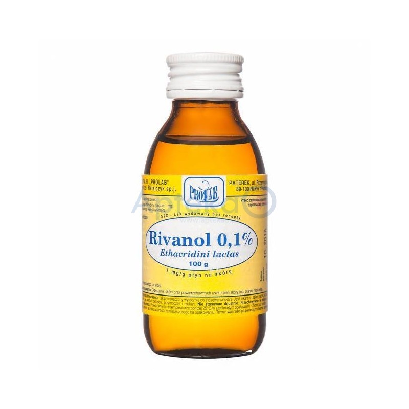 Rivanol płyn na skórę 100 g