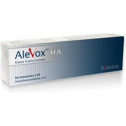 Alevox HA inj. 2,2% 0.044 g / 2 ml 1 ampułkostrzykawka