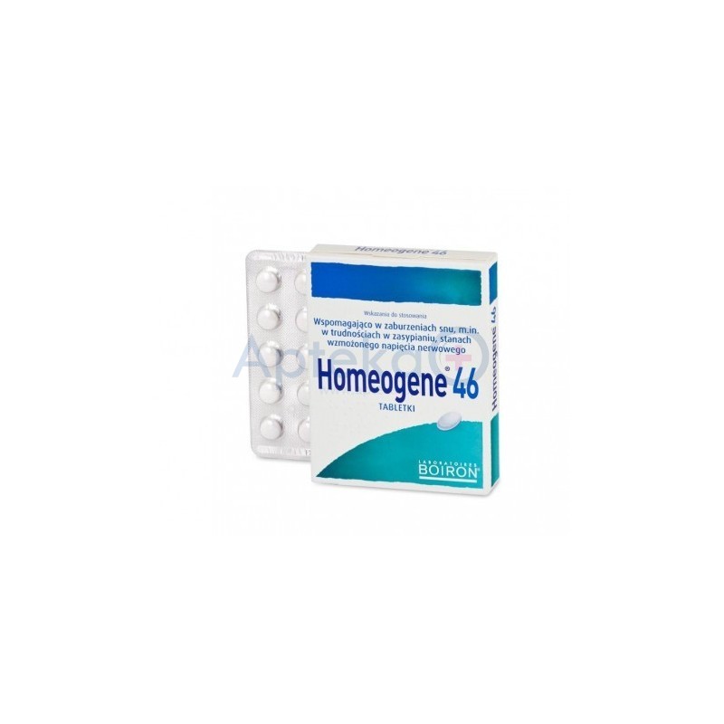 Homeogene 46 tabletki 60 tabl.