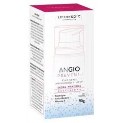 Dermedic Angio Preventi krem na noc minimalizujacy rumień 55 g