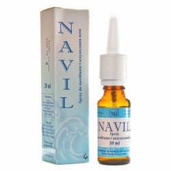 Navil spray do nawilżania i oczyszczania nosa 20 ml