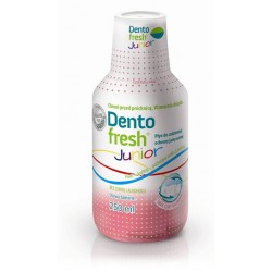 Dentofresh Junior płyn do codziennej ochrony jamy ustnej smak gumy balonowej 250 ml