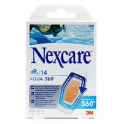 Nexcare Aqua 360 plastry wodoodporne 14 plastrów 1op.