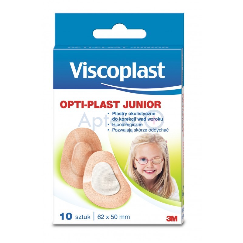 Viscoplast Opti - plast Junior 10 plastrów 1 op.