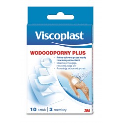 Viscoplast Wodoodporny Plus 10 plastrów 1 op.