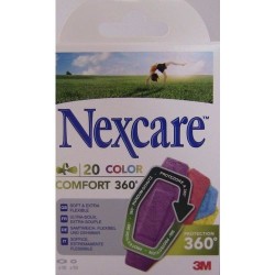 Nexcare Comfort  360 Color 20 plastrów 1op.