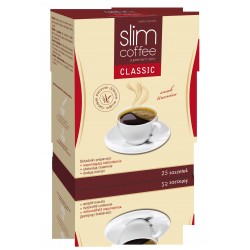 Slim Coffee Classic kawa wyszczuplająca smak tiramisu 25 saszetek 150g  