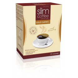 Slim Coffee Gold Carmel kawa wyszczuplająca smak karmelowy 25 saszetek 150g