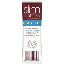 Slim Coffee Diabetic kawa wyszczuplająca 25 saszetek 150g 