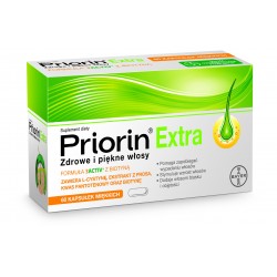 Zestaw Priorin Extra kapsułki 60 kaps. + Priorin Extra szampon 200 ml GRATIS