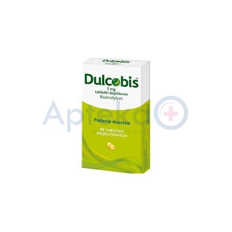 Dulcobis 5 mg tabletki dojelitowe 20 tabl.