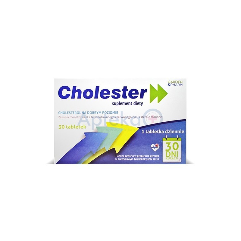 Cholester tabletki 30 tabl.