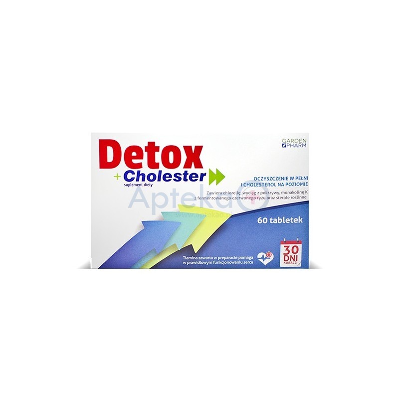 Detox + Cholester tabletki 60 tabl.
