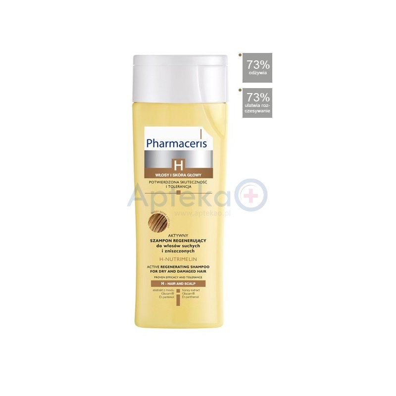 Pharmaceris H-NUTRIMELIN aktywny szampon regenerujący do włosów suchych i zniszczonych 250 ml