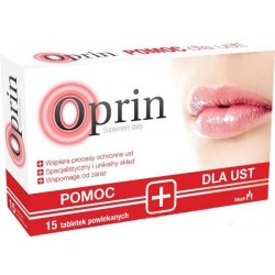 Oprin Pomoc dla ust tabletki 15 tabl.