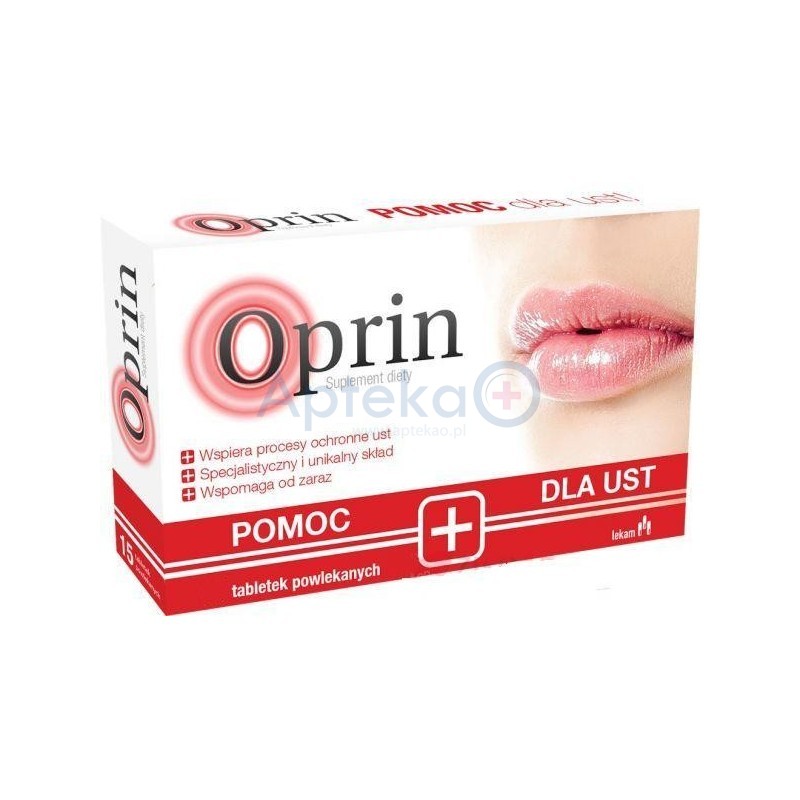 Oprin Pomoc dla ust tabletki 30 tabl.