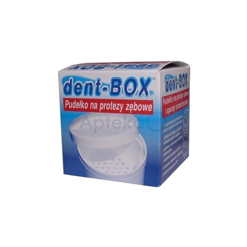 Dent-box pudełko do protezy zębowej 1szt.