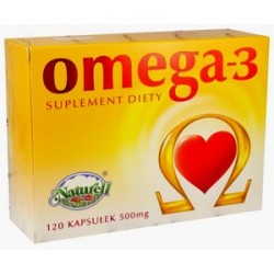 Omega-3 kapsułki 500 mg 120 kaps. 