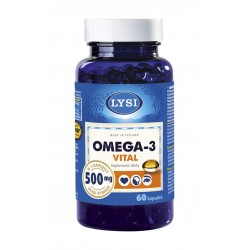 Lysi Omega-3 Vital Kapsułki 500 mg 60 Kaps.