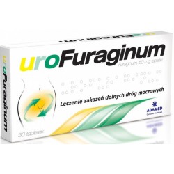 Urofuraginum 50mg tabletki 30 tabl.