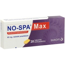 No-spa Max 80 mg tabletki powlekne 20 tabl. powl.