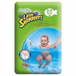 HUGGIES Little Swimmers majtki do pływania rozmiar 3-4 (7-15kg) 12szt.