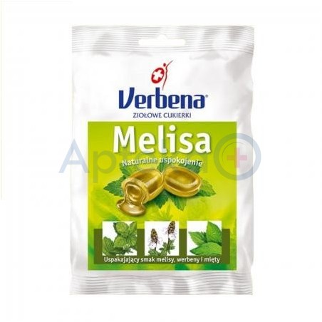 Verbena Melisa ziołowe cukierki 60g