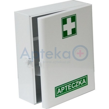 BoxMet Medical Szafka metalowa na apteczkę bez wyposażenia 50cm x 33cm x 13cm 1szt.