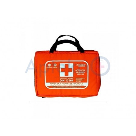 Apteczka Biurowa DIN 13164 (torba) wyposażenie zalecane do ochrony 5 osób 1szt. 