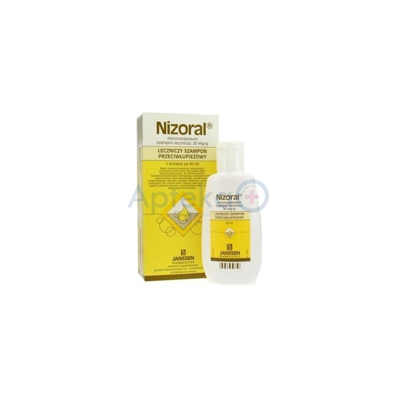 Nizoral szampon leczniczy przeciwłupieżowy 60 ml
