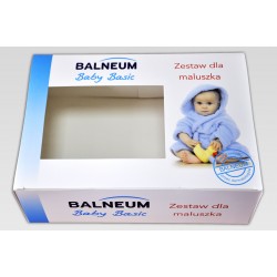 Zestaw Balneum Baby Basic Pielęgnujący + Gąbeczka Kaczuszka z miękkiej piany GRATIS