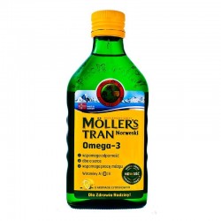 Moller's Tran Norweski o aromacie cytrynowym 500 ml