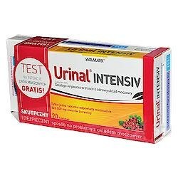 Urinal Intensiv tabletki 20 tabl. + Test na infekcję dróg moczowych 1op.