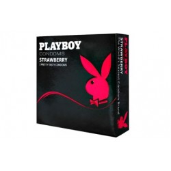 Playboy Strawberry prezerwatywy 3szt.