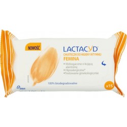 Lactacyd Femina chusteczki 15szt.