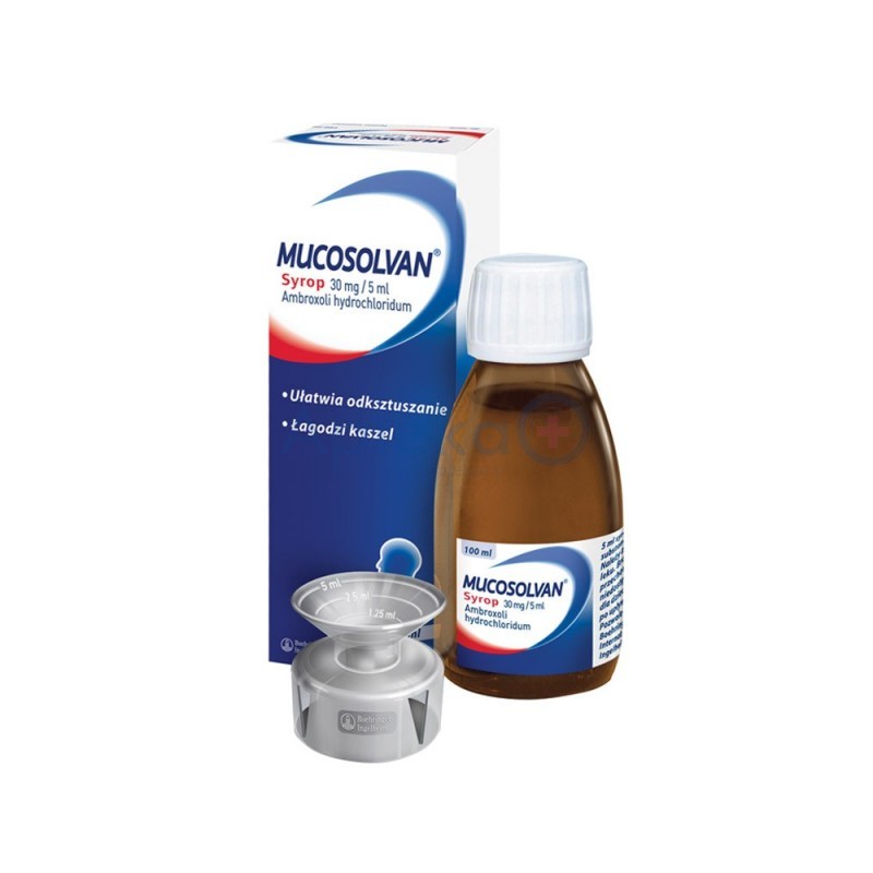 Mucosolvan 30 mg / 5 ml syrop 100 ml