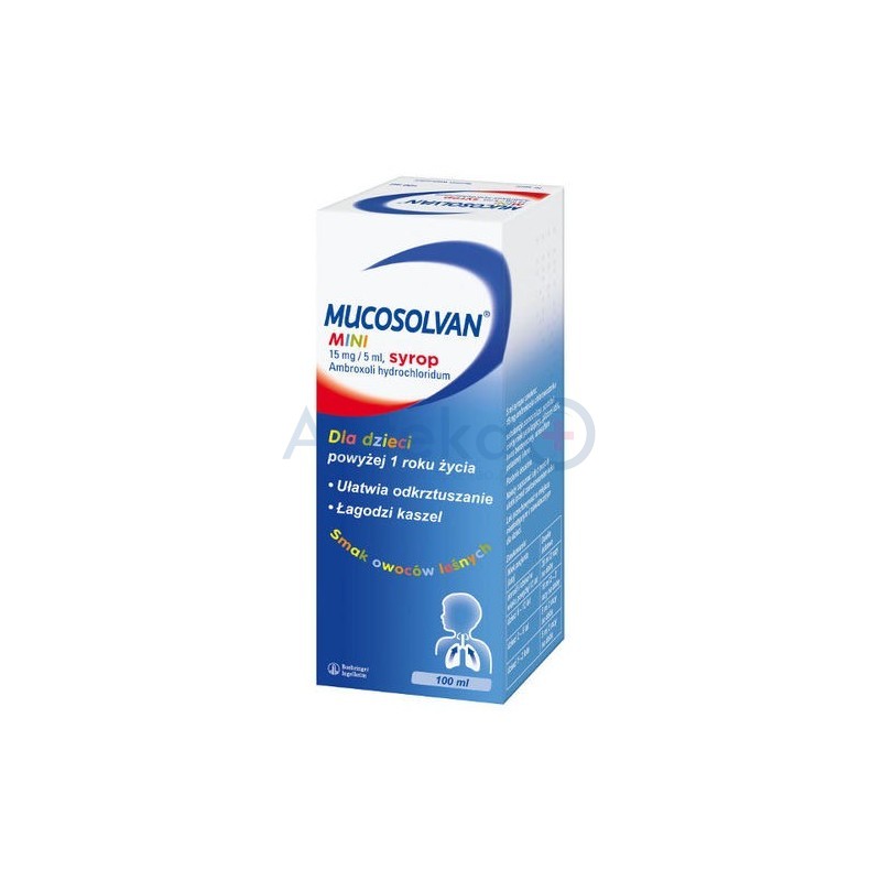 Mucosolvan Mini 15 mg / 5 ml syrop 100 ml