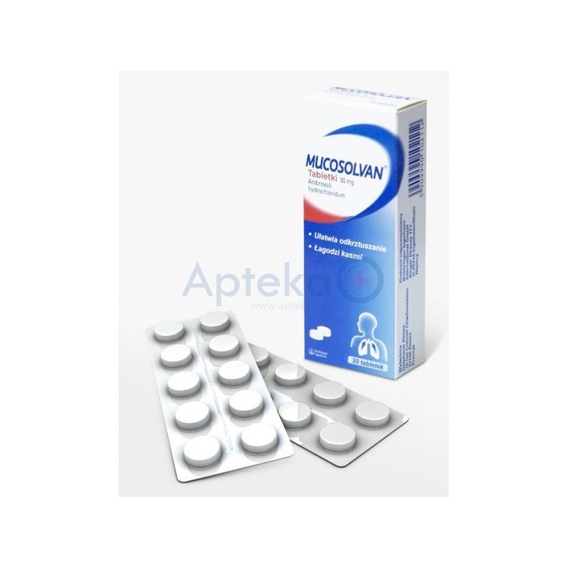 Mucosolvan 30 mg tabletki 20 tabl.