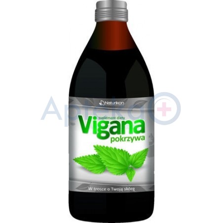 Vigana sok z liści pokrzywy z dodatkiem witaminy C 500ml