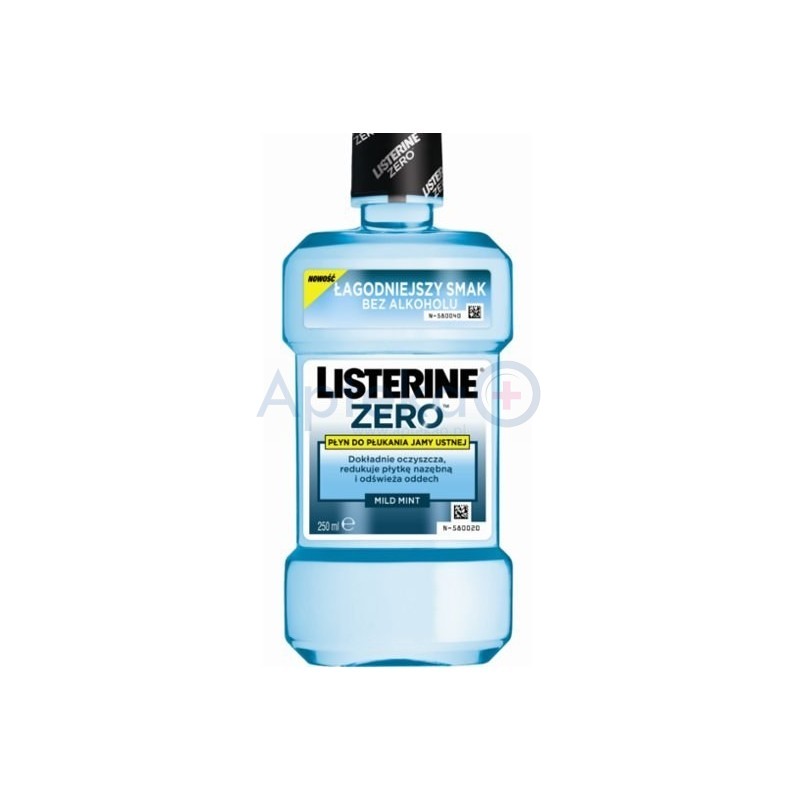 Listerine Zero Ochronny płyn do płukania jamy ustnej 250 ml.